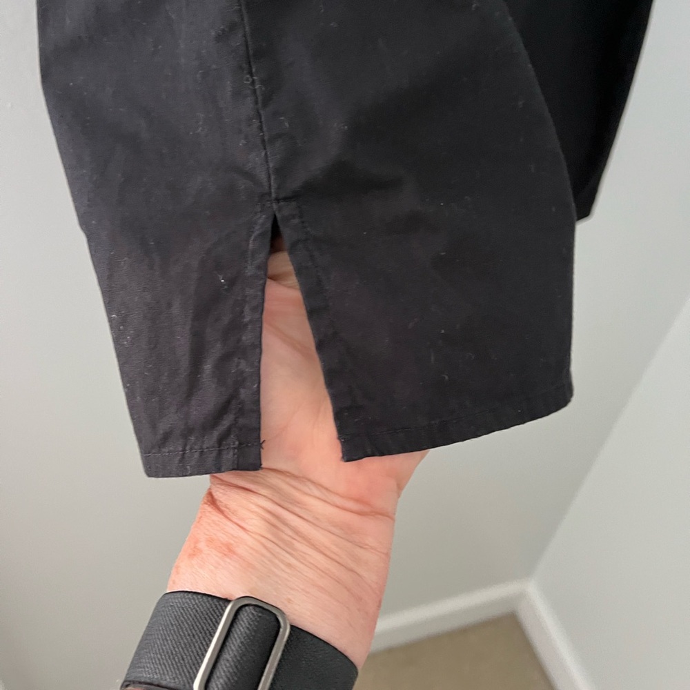 Anne Klein Black Embroidered Flutter Sleeve Top - Picture 8 of 9